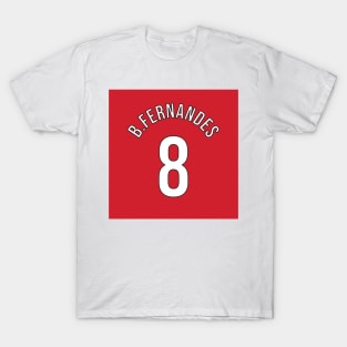 B.Fernandes 8 Home Kit - 22/23 Season T-Shirt